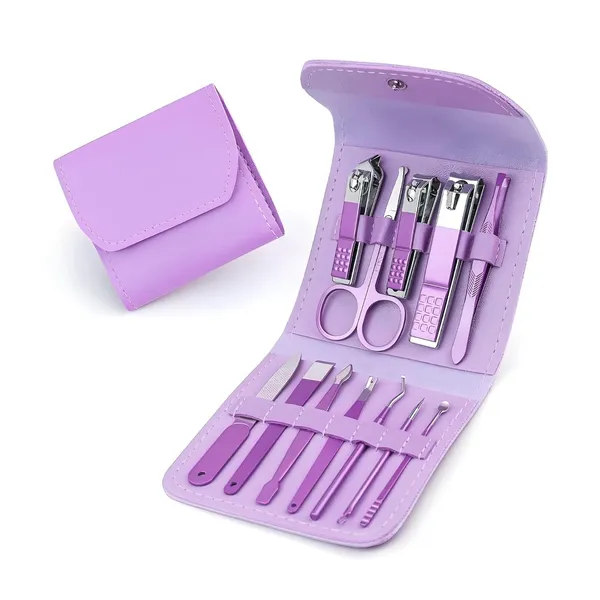 16_In_1_Manicure_Kit_Complete_Nail_Clippers_Cutters_Set_Multi_Tool_Nail_Care_Kit_For_Hands_And_Feet_Grooming_Pack_Of_1_Multicolor