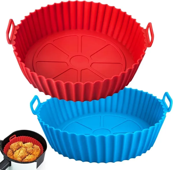 Silicone_Air_Fryer_Pot_Non_Stick_Food_Safe_Reusable_Silicone_Air_Fryer_Liner_Replacement_Basket_Accessory_Multicolor_Pack_Of_2