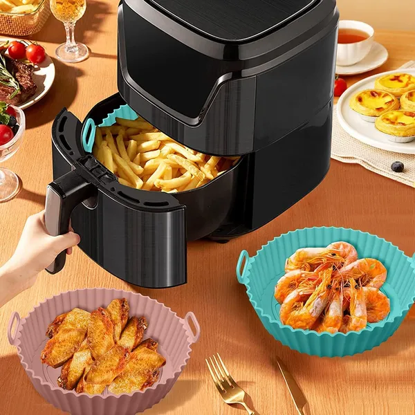 Silicone_Air_Fryer_Pot_Non_Stick_Food_Safe_Reusable_Silicone_Air_Fryer_Liner_Replacement_Basket_Accessory_Multicolor_Pack_Of_2