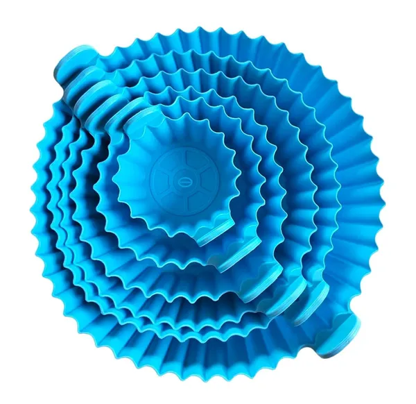 6_Pcs_Air_Fryer_Silicone_Liners_Pot_Set_Reusable_Round_Non_Stick_Baking_Tray_Inserts_Heat_Resistant_Basket_For_Oven_Air_Fryer_Pack_Of_1_Multicolor