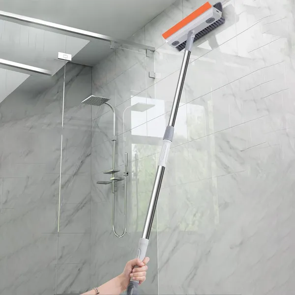 3_In_1_Tiles_Cleaning_Brush_With_Long_Handle_Floor_Scrubber_With_Adjustable_Rod_Rotating_Brush_Head_Bathroom_Kitchen_Wall_Cleaning_Tool_Pack_Of_1_Multicolor