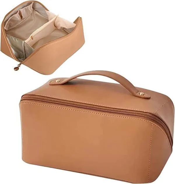 Cosmetic_Leather_Organizer_For_Women_Portable_Makeup_Pouch_With_Handle_Divider_Cosmetic_Or_Makeup_Bag_Travel_Makeup_Organizer_Mutlicolor_Pack_Of_1