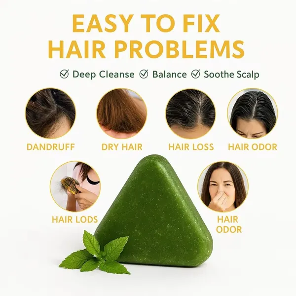Nature_Herbal_Seven_Green_Triangle_Shampoo_Bar_Soap_With_Multyfunction_Oil_Control_Dandruff_Removal_Smoothening_Platycladus_Usman_Grass_Hair_Care_100_G_Pack_Of_2