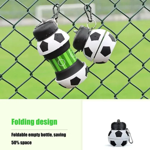 Collapsible_Silicone_Football_Water_Bottle_With_Carabiner_Clip_Leakproof_Travel_Sports_Sipper_For_Gym_Cycling_School_Activity_1_Pcs