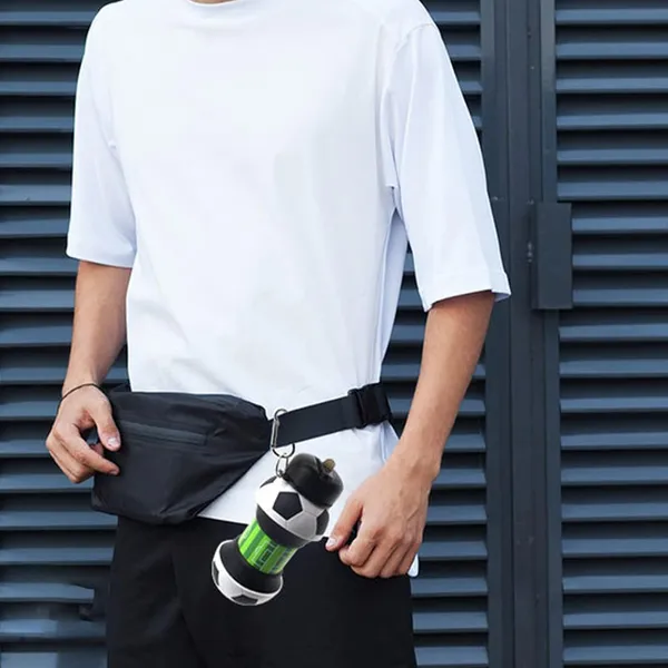 Collapsible_Silicone_Football_Water_Bottle_With_Carabiner_Clip_Leakproof_Travel_Sports_Sipper_For_Gym_Cycling_School_Activity_1_Pcs