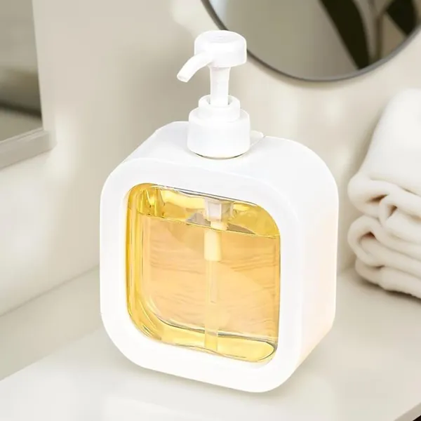 Square_Push_Pump_Soap_Dispenser_With_Wide_Mouth_Clear_Container_For_Dish_Soap_Hand_Wash_Lotion_Kitchen_Bathroom_Utility_1_Pcs