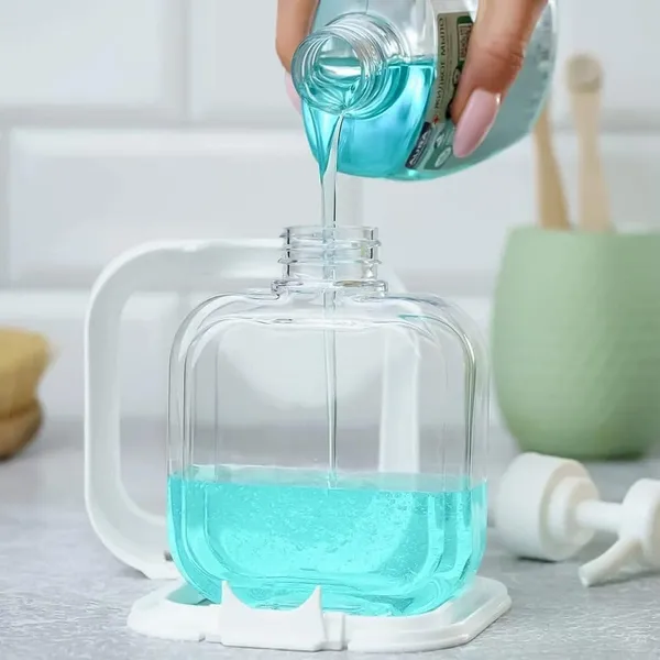 Square_Push_Pump_Soap_Dispenser_With_Wide_Mouth_Clear_Container_For_Dish_Soap_Hand_Wash_Lotion_Kitchen_Bathroom_Utility_1_Pcs