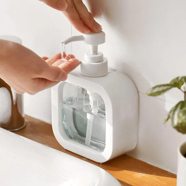 Square_Push_Pump_Soap_Dispenser_With_Wide_Mouth_Clear_Container_For_Dish_Soap_Hand_Wash_Lotion_Kitchen_Bathroom_Utility_1_Pcs