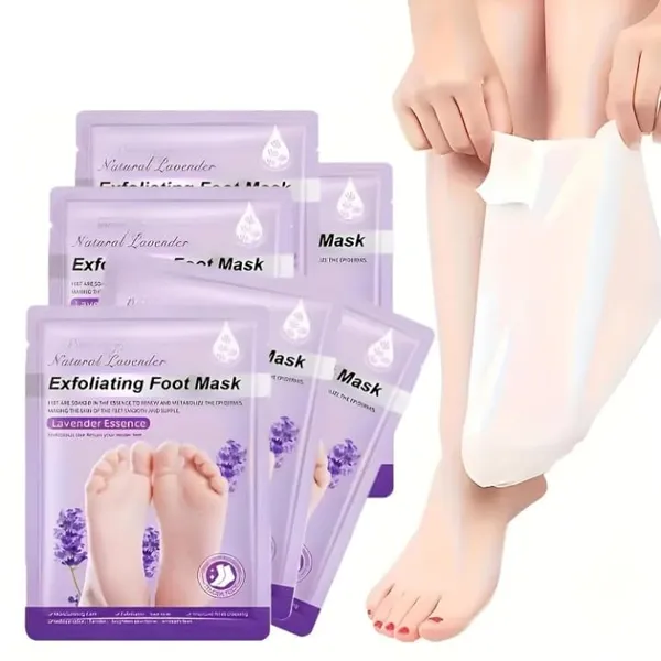 Pack_Of_2_-_Korean_Peeling_Exfoliating_Deep_Exfoliation_With_Glycolic_Acid_Removes_Dead_Skin_Cruelty_Free_Foot_Peel_Off_Mask_1_Pair_Lavender_Foot_Mask