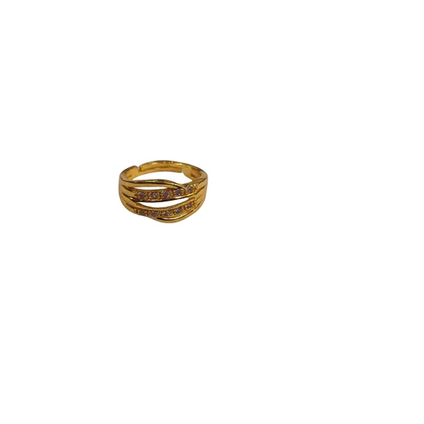 Gold_Plated_Double_Band_Cz_Ring_For_Women