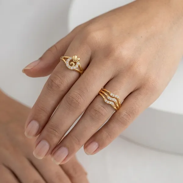 Gold_Plated_Heart_Crown_Stackable_Ring_Set_With_Cubic_Zirconia_Set_Of_3