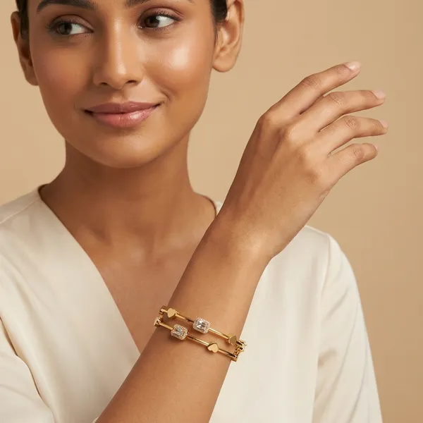 Gold_Plated_Hoop_Earrings_With_Crystal_Bracelet