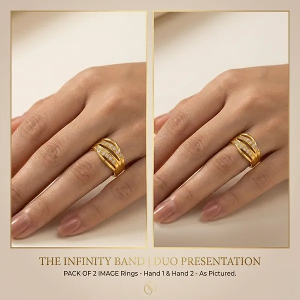 Gold_Plated_Double_Band_Cz_Ring_For_Women_(Combo_of_2)