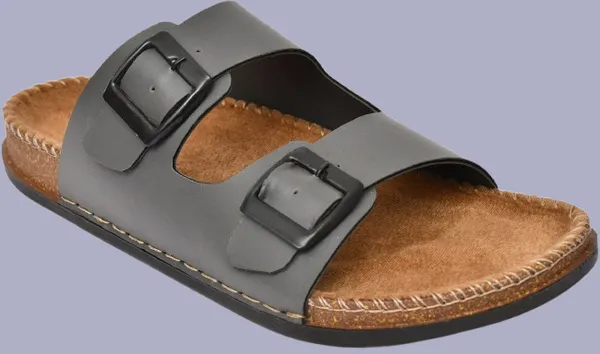 Grey_Foam_Slippers_For_Men
