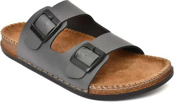 Grey_Foam_Slippers_For_Men