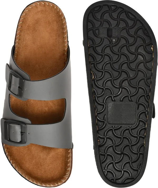 Grey_Foam_Slippers_For_Men