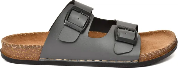Grey_Foam_Slippers_For_Men