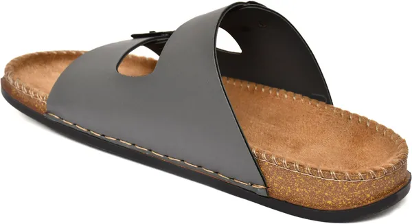 Grey_Foam_Slippers_For_Men