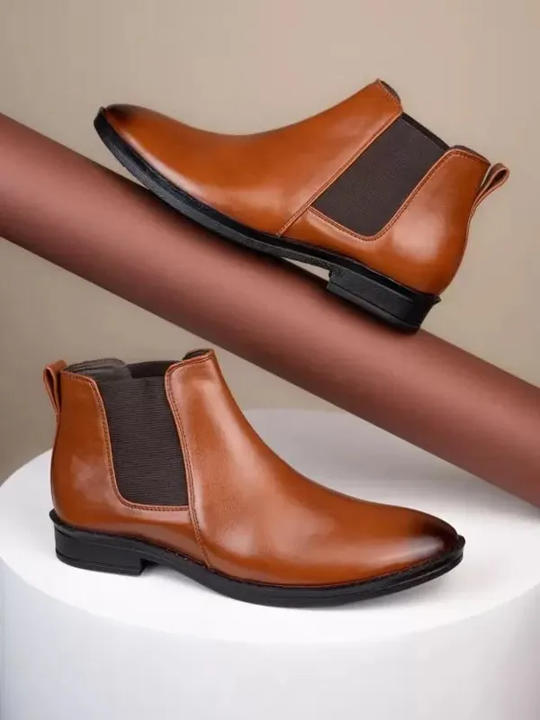 Tan_Synthetic_Synthetic_Boots_For_Men