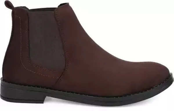 Brown_Synthetic_Chelsea_Boots_For_Men