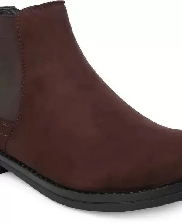 Brown_Synthetic_Chelsea_Boots_For_Men