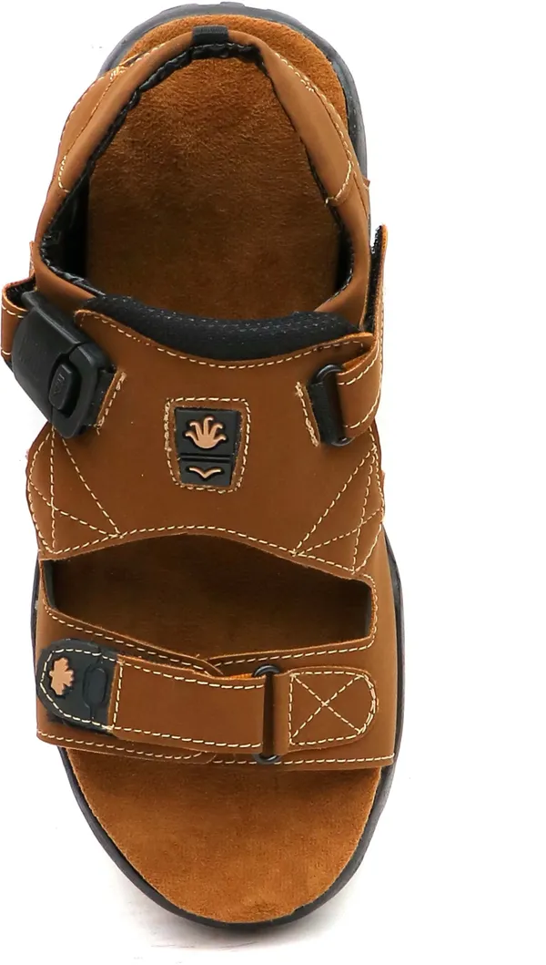 Tan_Synthetic_Leather_Sandal_For_Men