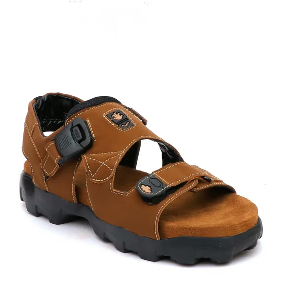 Tan_Synthetic_Leather_Sandal_For_Men