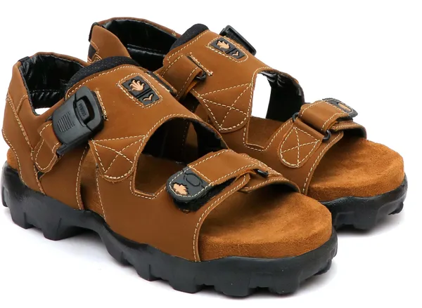 Tan_Synthetic_Leather_Sandal_For_Men