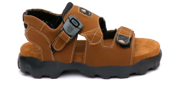 Tan_Synthetic_Leather_Sandal_For_Men