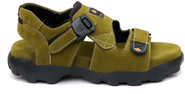 Green_Synthetic_Sandal_For_Men
