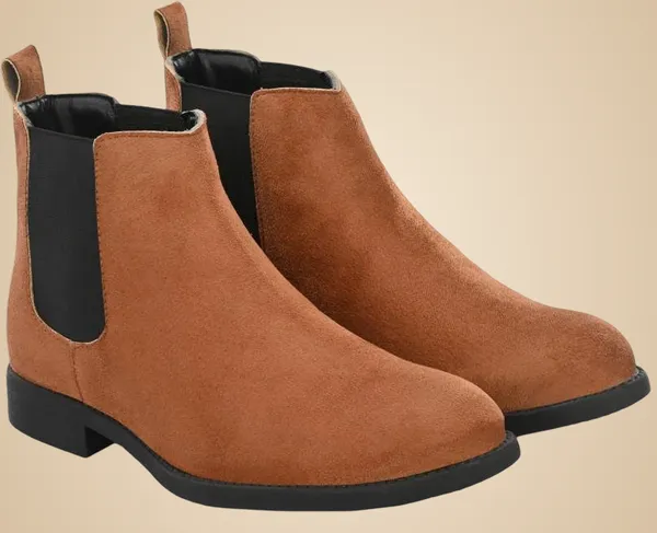 Brown_And_Tan_Synthetic_Chelsea_Boots_For_Men_Pack_Of_2