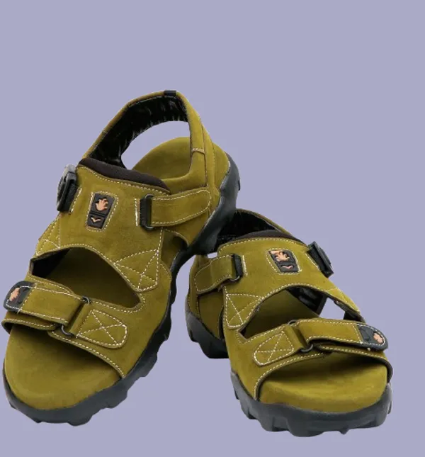 Green_Synthetic_Sandal_For_Men