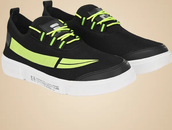 Black_Synthetic_Running_Shoe_For_Men