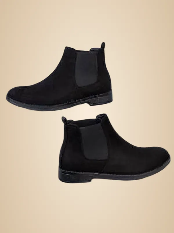 Black_And_Tan_Synthetic_Chelsea_Boots_For_Men_Pack_Of_2