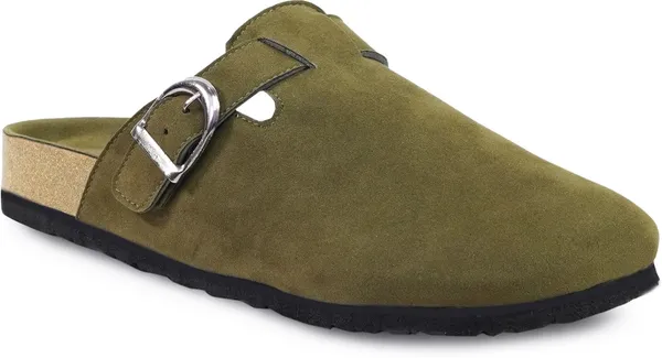Olive_Synthetic_Shoes_For_Men