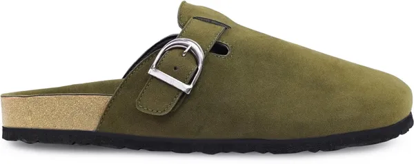 Olive_Synthetic_Shoes_For_Men