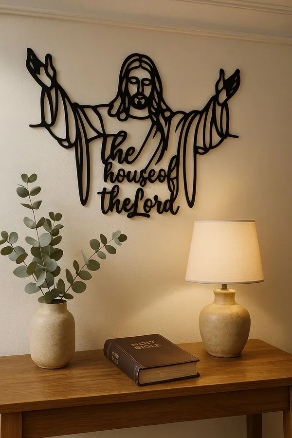 The_House_Of_The_Lord_-_Religious_Metal_Wall_Art_Decor