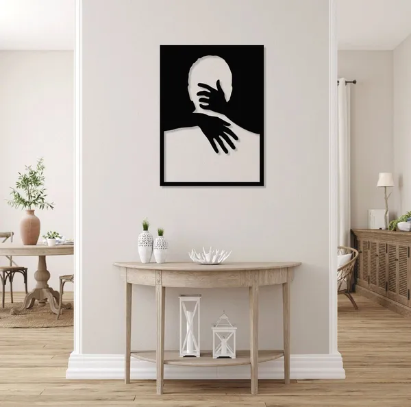 Abstract_Black_And_White_Hand_Silhouette_Framed_Wall_Art
