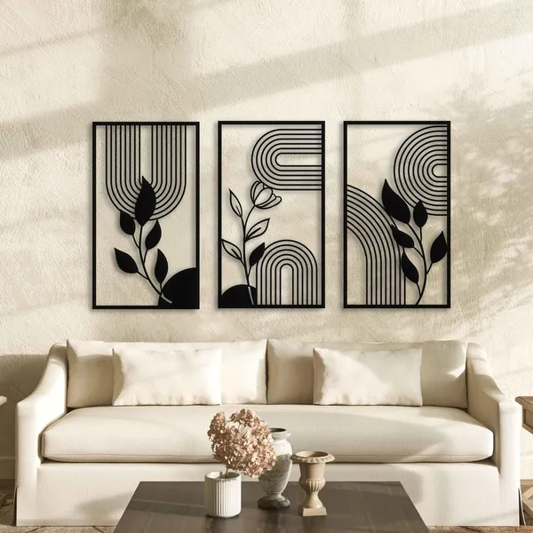 Modern_Geometric_Metal_Wall_Art_Set_Of_3_-_Abstract_Botanical_Design