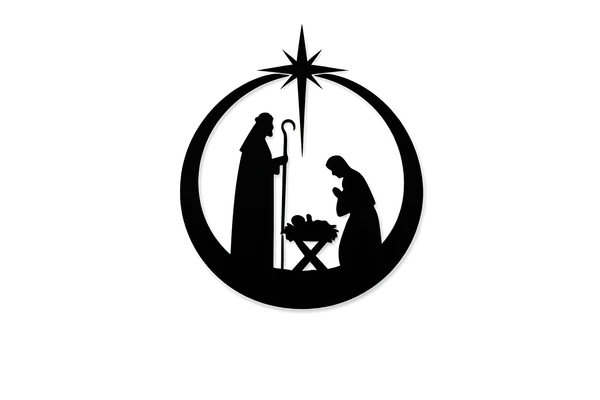 Nativity_Scene_Metal_Wall_Art_Silhouette_-_Christmas_Decoration