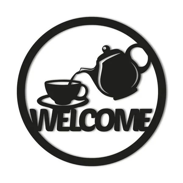 Welcome_Sign_Metal_Wall_Art_-_Tea_Pot_&_Cup_Design