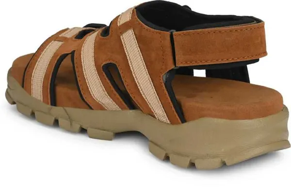 Tan_Synthetic_Sandal_For_Men