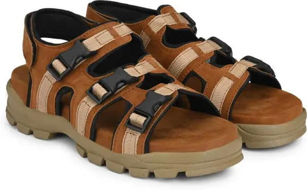 Tan_Synthetic_Sandal_For_Men