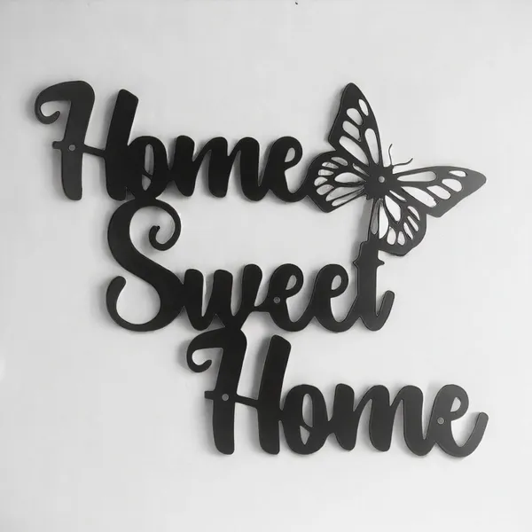 Home_Sweet_Home_Metal_Wall_Art_With_Butterfly_Accent_-_Black