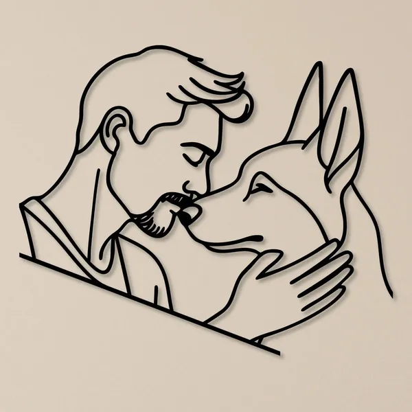 Minimalist_Line_Art_Wall_Decor_-_Man_With_Dog_Portrait