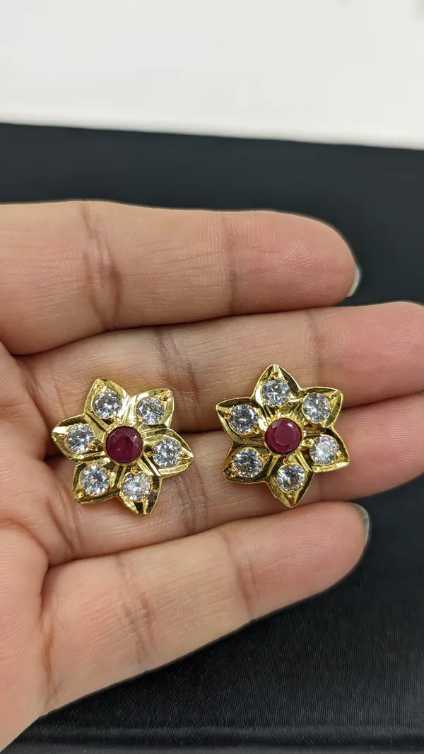 Star_Pink_Premium_Stud_Earrings_For_Women