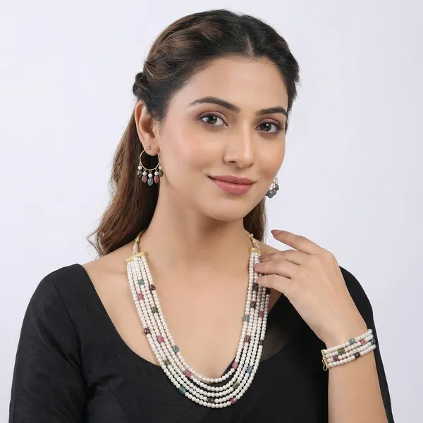 Maha_Pearl_Premium_layerd_Haar_Set_with_Bracelet_For_Women