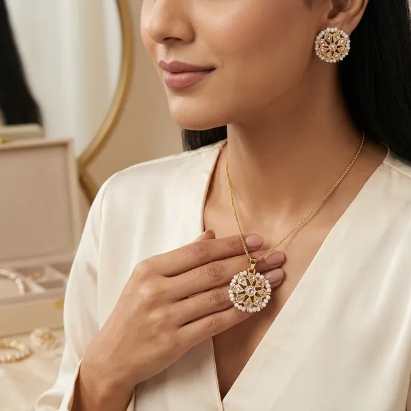 Phool_Pearl__Pendant_And_Ring_