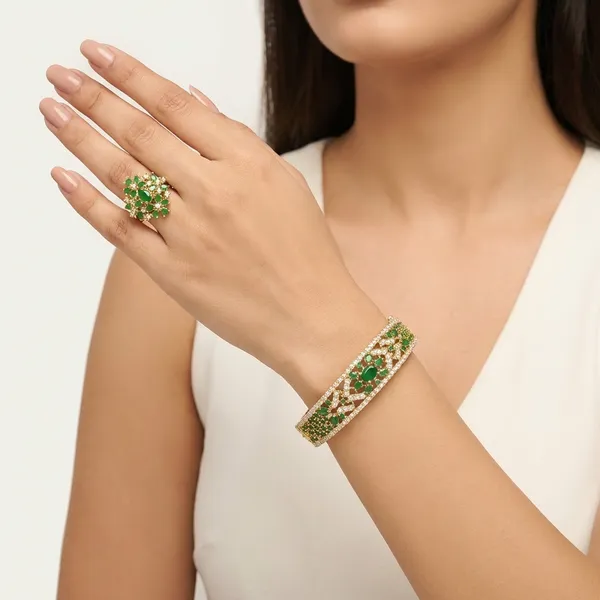 laila_Emerald_Bracelet_And_Ring_