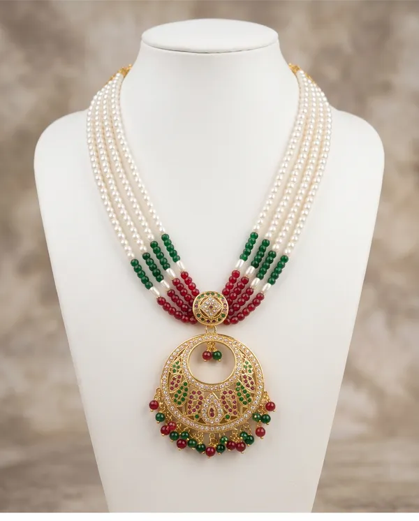 Chandbali_Multi_Necklace_Set